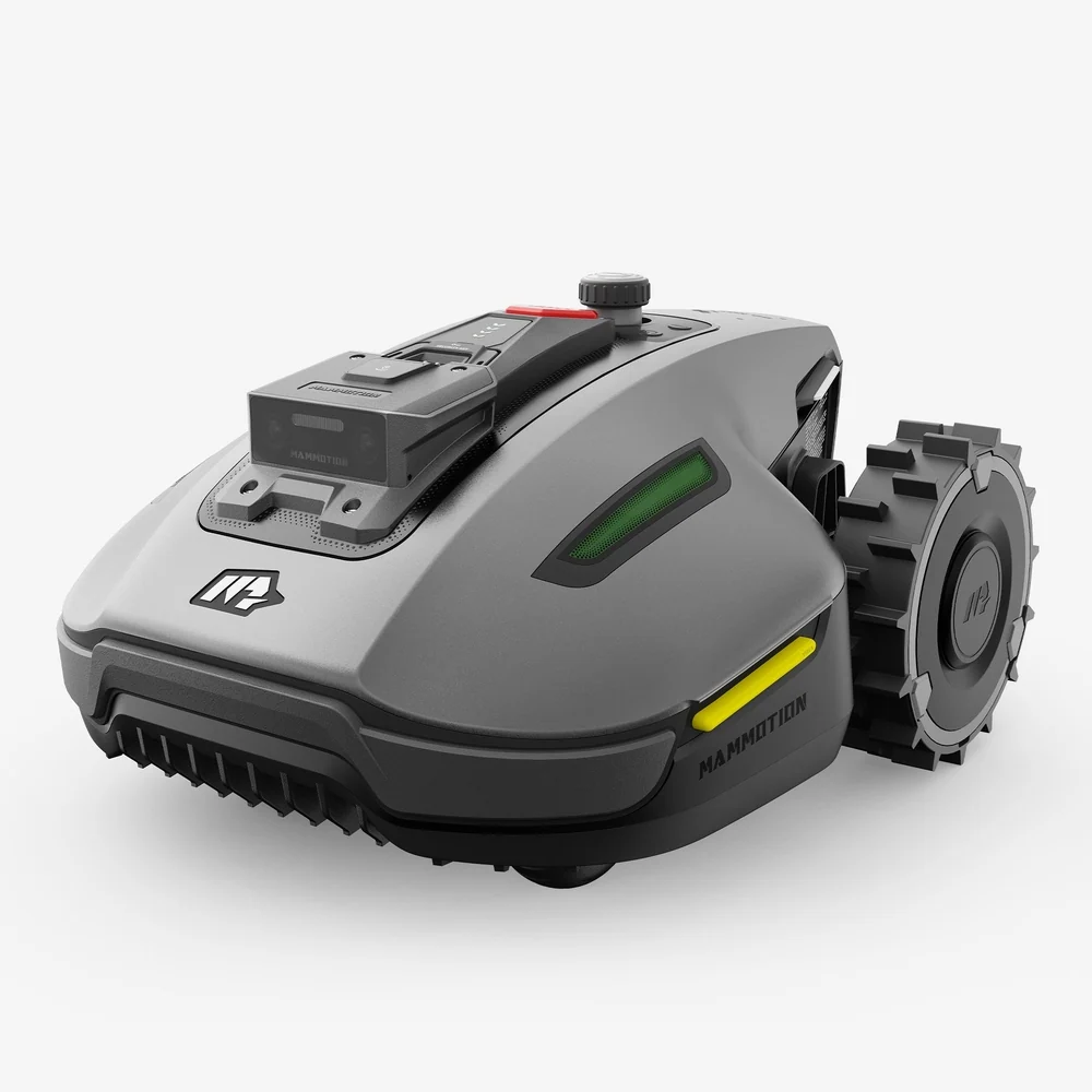 Mammotion YUKA mini en trois quarts, photo officielle Mammotion